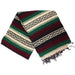 Maroon & Green Mexican Super Falsa Blanket - CEMCUI