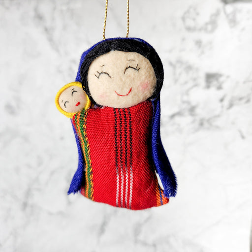 Mary and Jesus Ornament - CEMCUI