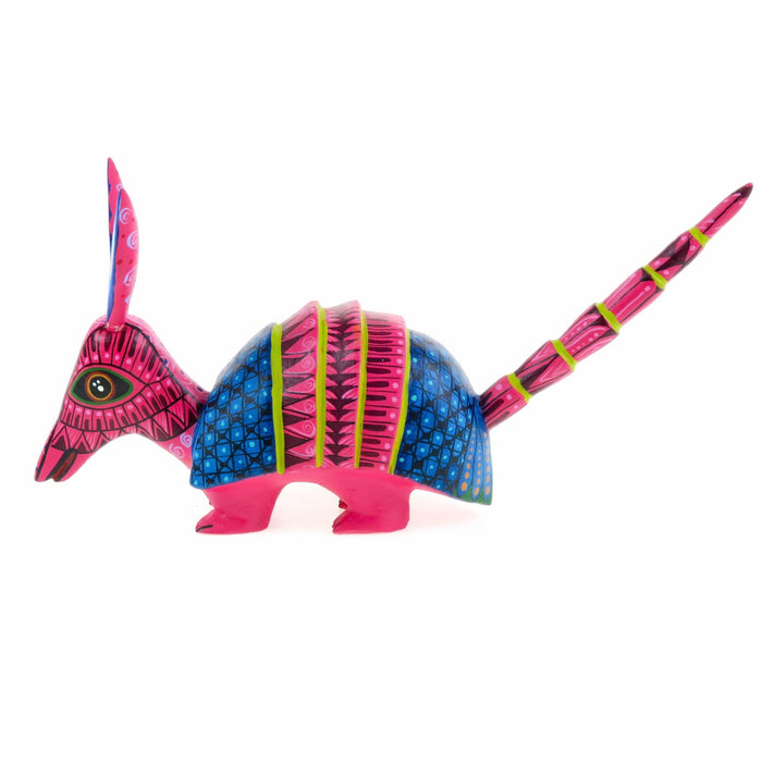 Masterpiece Armadillo - Oaxacan Alebrije Wood Carving - CEMCUI