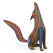 Masterpiece Brown Coyote - Oaxacan Alebrije Wood Carving - CEMCUI