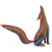 Masterpiece Brown Coyote - Oaxacan Alebrije Wood Carving - CEMCUI