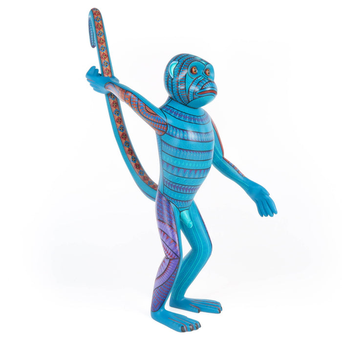 Masterpiece Monkey - Oaxacan Alebrije Wood Carving - CEMCUI