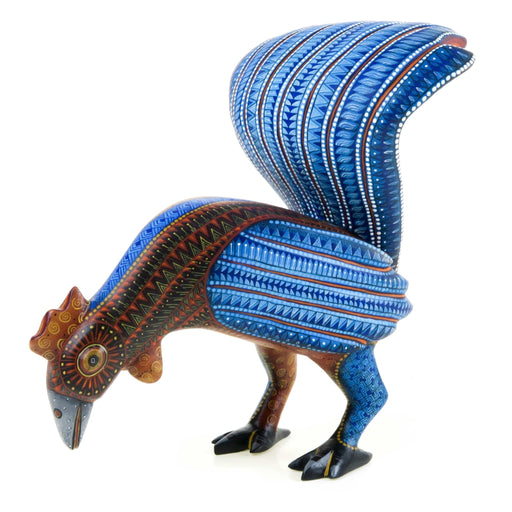 Masterpiece Rooster - Oaxacan Alebrije Wood Carving - CEMCUI