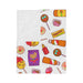 Mexican candies Blanket for Mexican friend, Mexican snack lover. Funny Mexican blanket. - CEMCUI