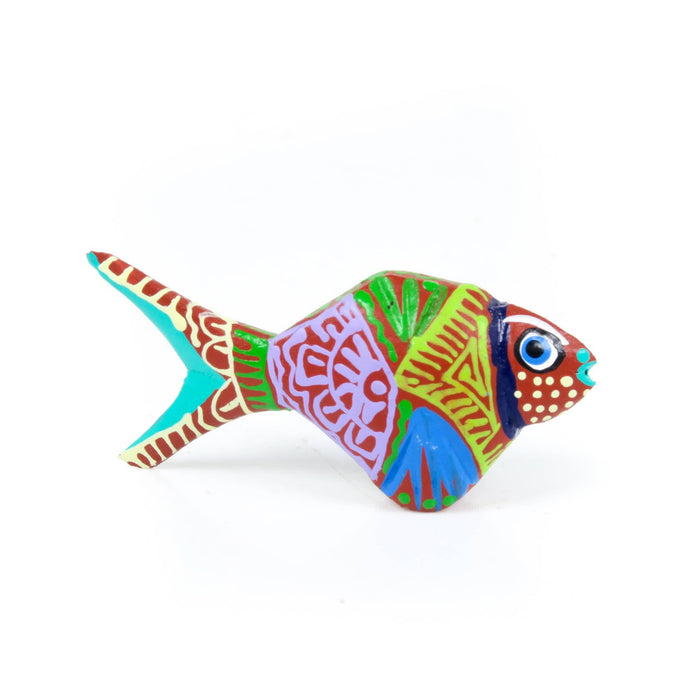 Mini Fish - Oaxacan Alebrije Wood Carving - CEMCUI