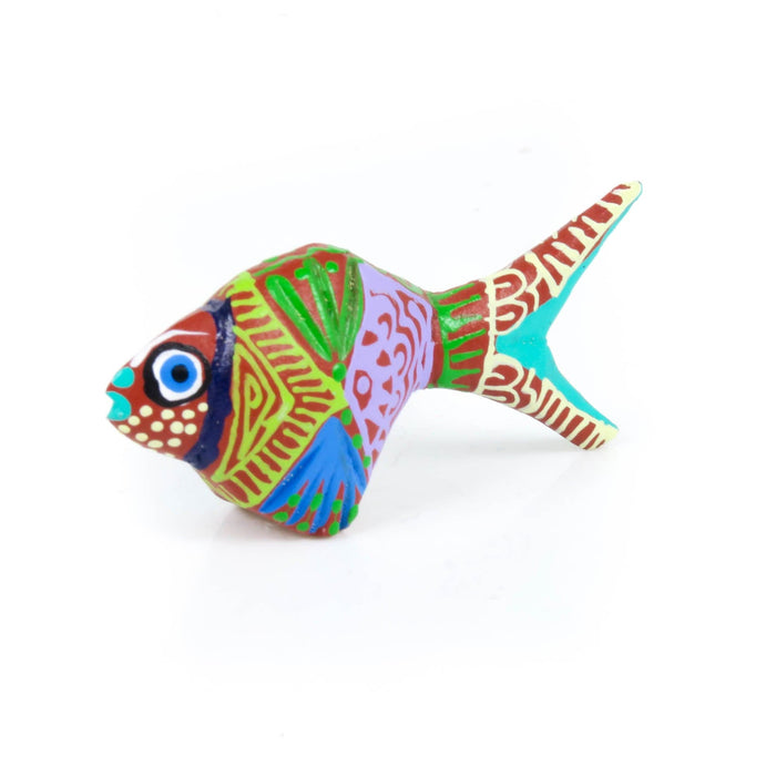 Mini Fish - Oaxacan Alebrije Wood Carving - CEMCUI