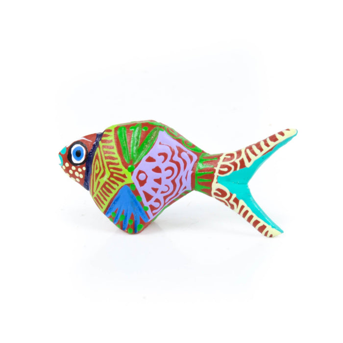 Mini Fish - Oaxacan Alebrije Wood Carving - CEMCUI