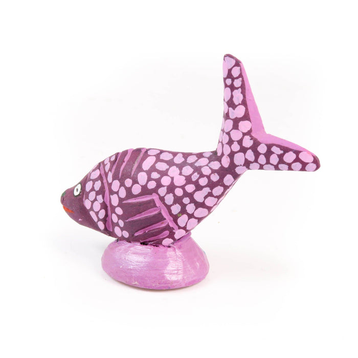 Mini Fish - Oaxacan Alebrije Wood Carving - CEMCUI