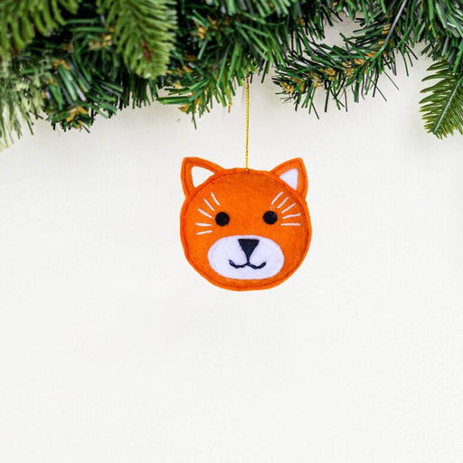 Mini Fox Felt Ornament - CEMCUI