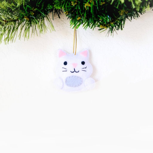 Mini Kitty Felt Ornament - CEMCUI