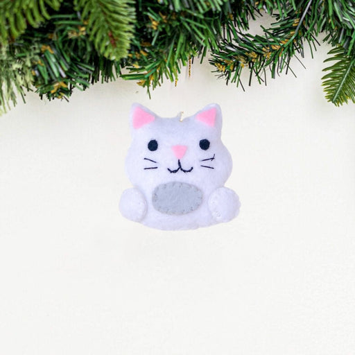 Mini Kitty Felt Ornament - CEMCUI