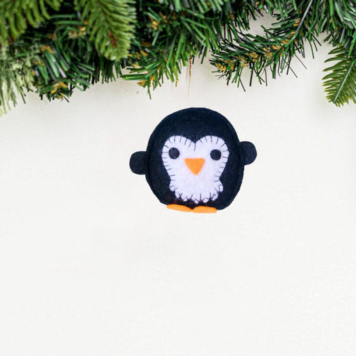 Mini Penguin Felt Ornament - CEMCUI