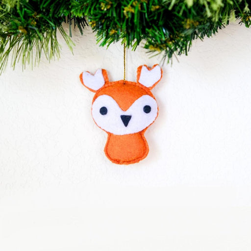 Mini Reindeer Felt Ornament - CEMCUI