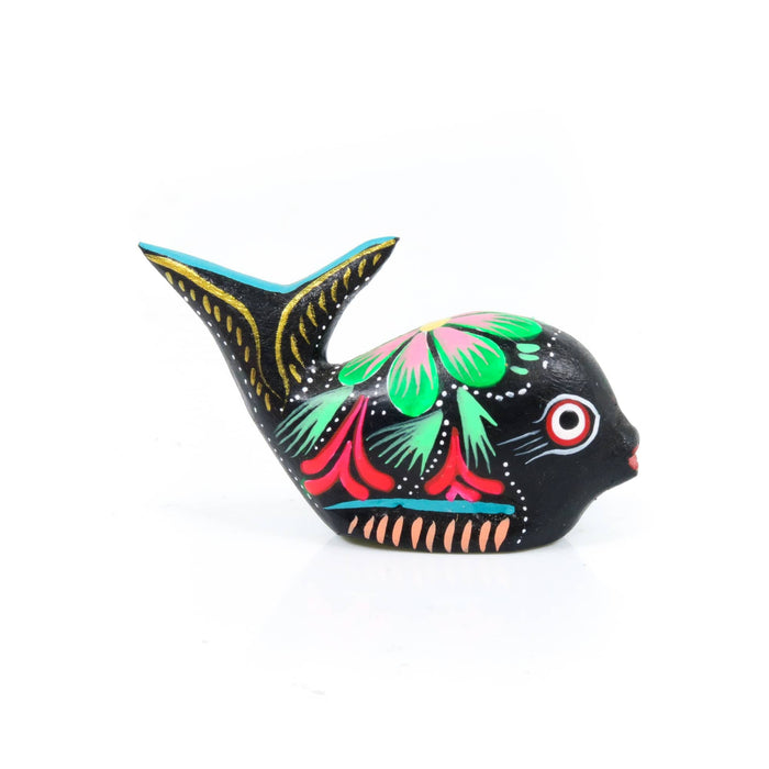 Mini Whale - Oaxacan Alebrije Wood Carving - CEMCUI