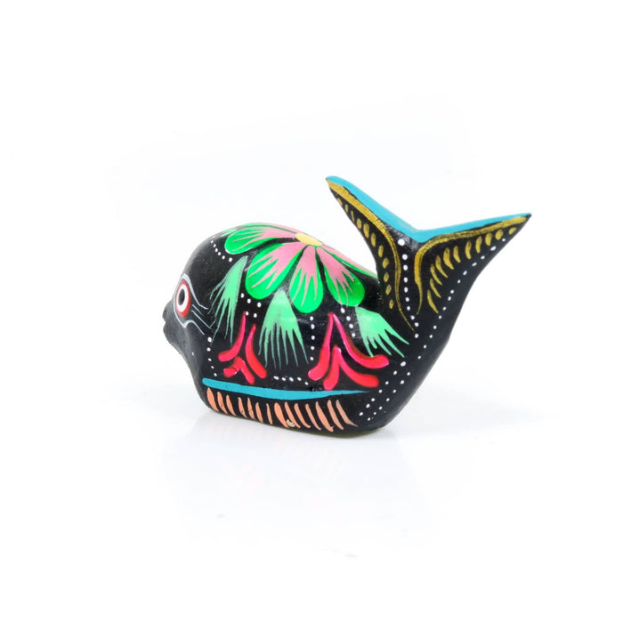 Mini Whale - Oaxacan Alebrije Wood Carving - CEMCUI