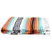 Mint & Orange Mexican Falsa Yoga Blanket - CEMCUI