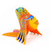 Orange Fish - Oaxacan Alebrije Wood Carving - CEMCUI