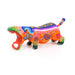 Orange Hippopotamus - Oaxacan Alebrije Wood Carving - CEMCUI