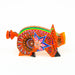 Orange Pig - Oaxacan Alebrije Wood Carving - CEMCUI