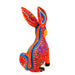 Orange Rabbit - Oaxacan Alebrije Wood Carving Sculpture Mexican Folk Art - CEMCUI