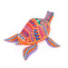 Orange Turtle - Oaxacan Alebrije Wood Carving - CEMCUI