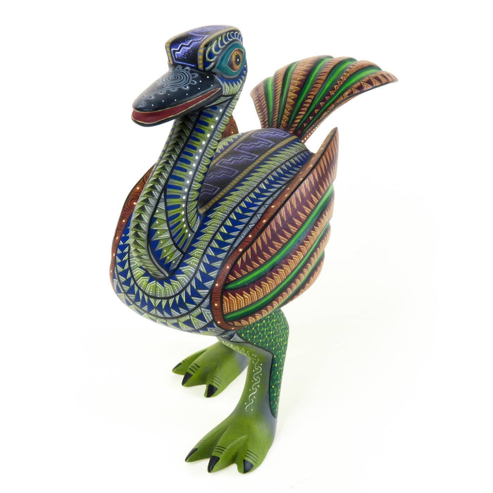 Ostrich - Oaxacan Alebrije Wood Carving - CEMCUI