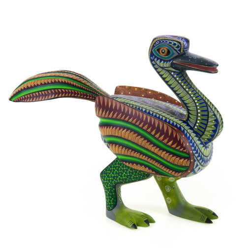 Ostrich - Oaxacan Alebrije Wood Carving - CEMCUI