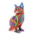 Owl Raccoon Fusion - Oaxacan Alebrije Wood Carving - CEMCUI