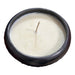 Pair of Artesanal Scented Candles with Lid Black Clay - CEMCUI