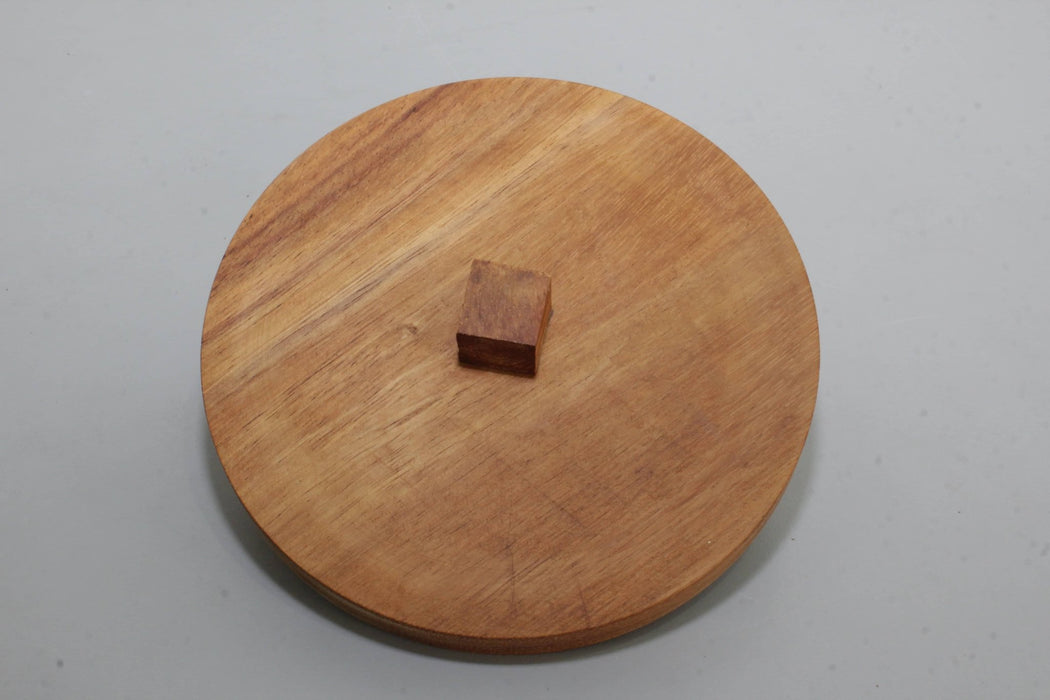 Tapa de madera parota de 20cm