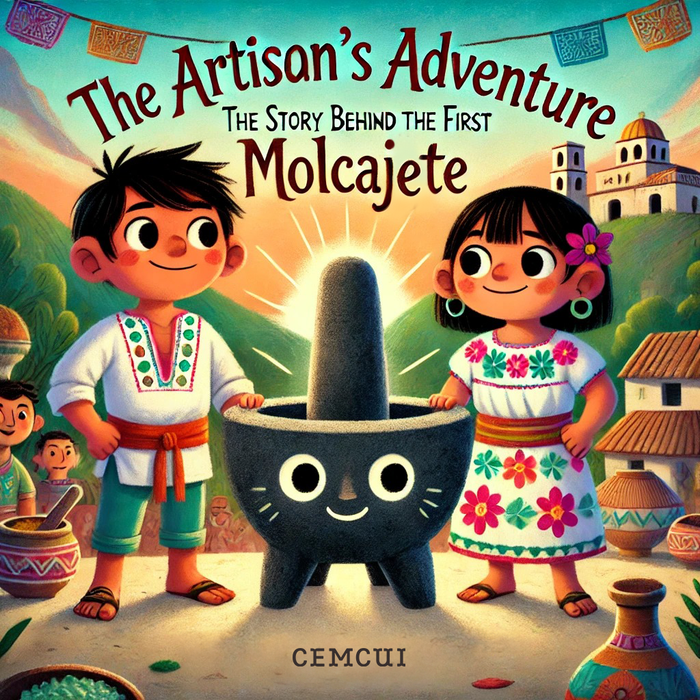 📖 The Artisan's Adventure: Tono & Iza’s Journey to Craft the First Molcajete, Digital Book