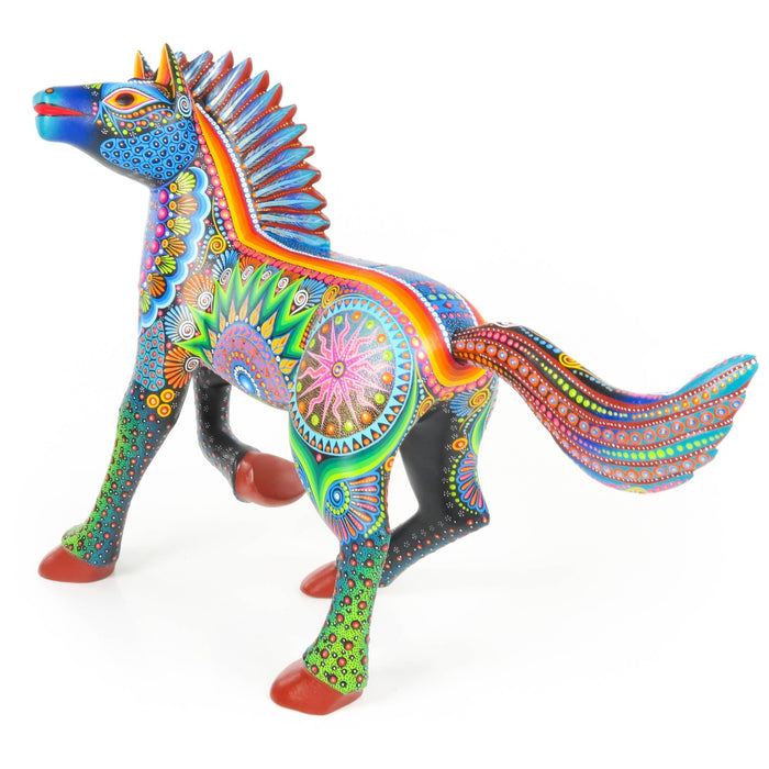 Prancing Horse - Oaxacan Alebrije Wood Carving - CEMCUI