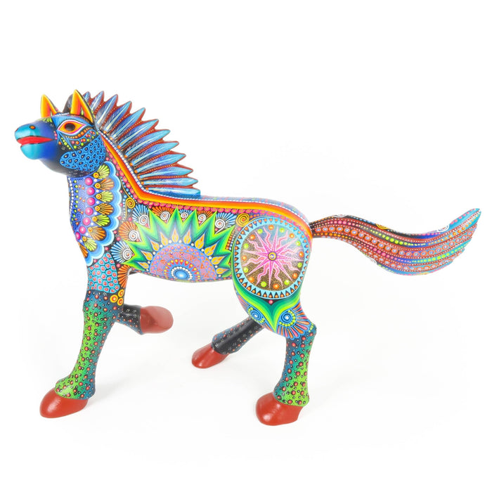 Prancing Horse - Oaxacan Alebrije Wood Carving - CEMCUI