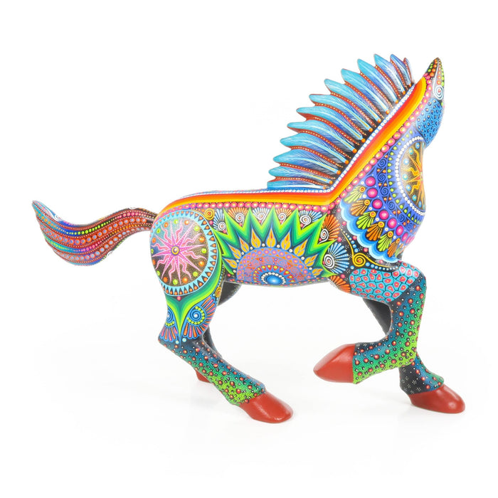 Prancing Horse - Oaxacan Alebrije Wood Carving - CEMCUI