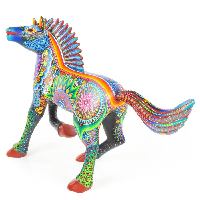 Prancing Horse - Oaxacan Alebrije Wood Carving - CEMCUI