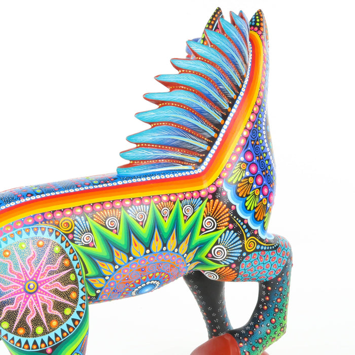 Prancing Horse - Oaxacan Alebrije Wood Carving - CEMCUI