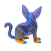 Purple Dog - Oaxacan Alebrije Wood Carving - CEMCUI