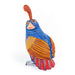 Quail - Oaxacan Alebrije Wood Carving - CEMCUI