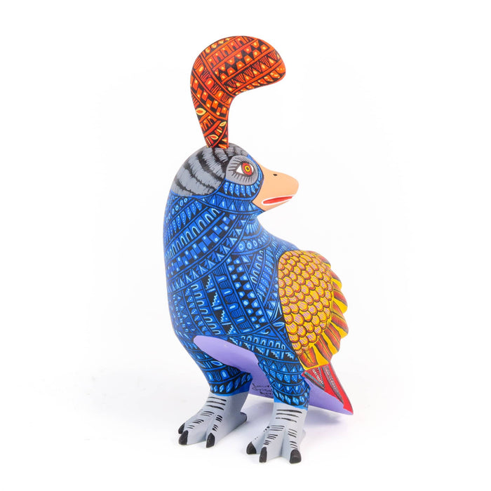 Quail - Oaxacan Alebrije Wood Carving - CEMCUI