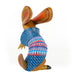 Rabbit Armadillo Fusion - Oaxacan Alebrije Wood Carving - CEMCUI