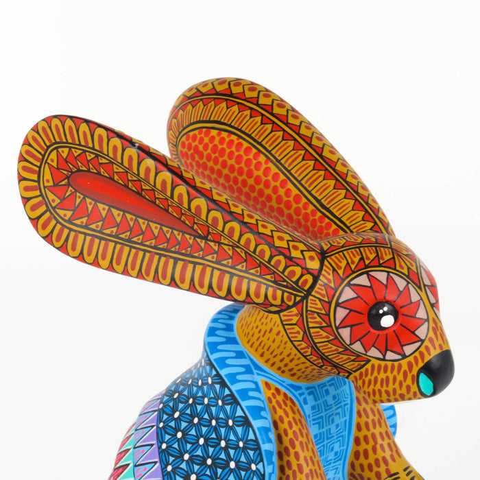 Rabbit Armadillo Fusion - Oaxacan Alebrije Wood Carving - CEMCUI