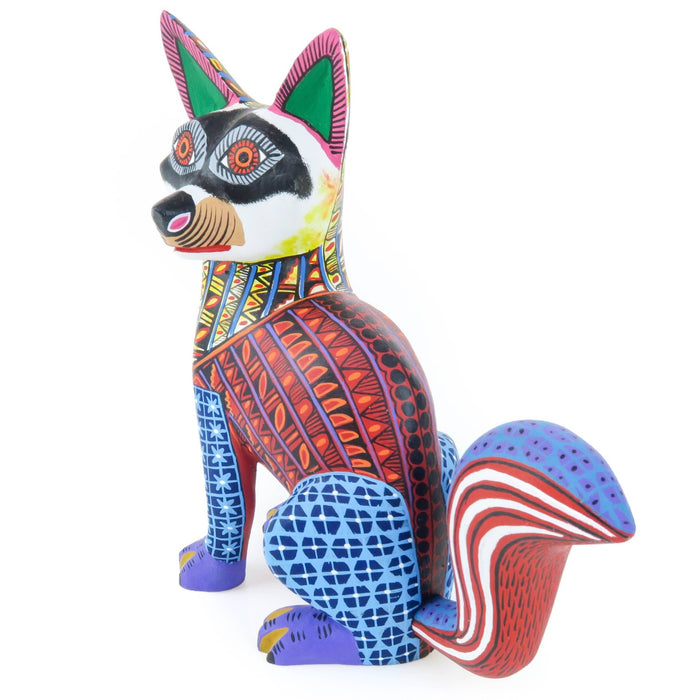 Raccoon - Oaxacan Alebrije Wood Carving - CEMCUI