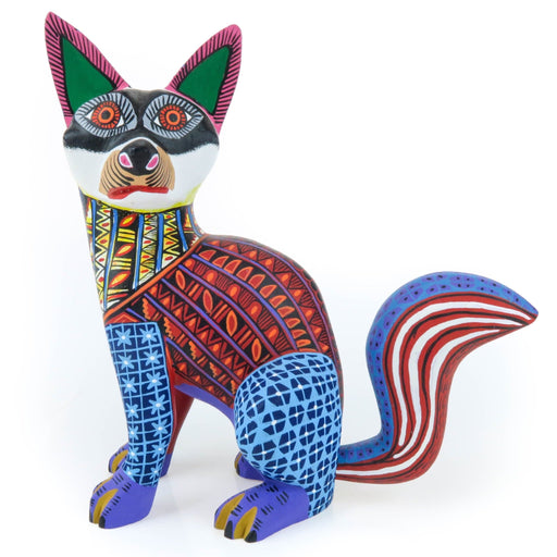 Raccoon - Oaxacan Alebrije Wood Carving - CEMCUI