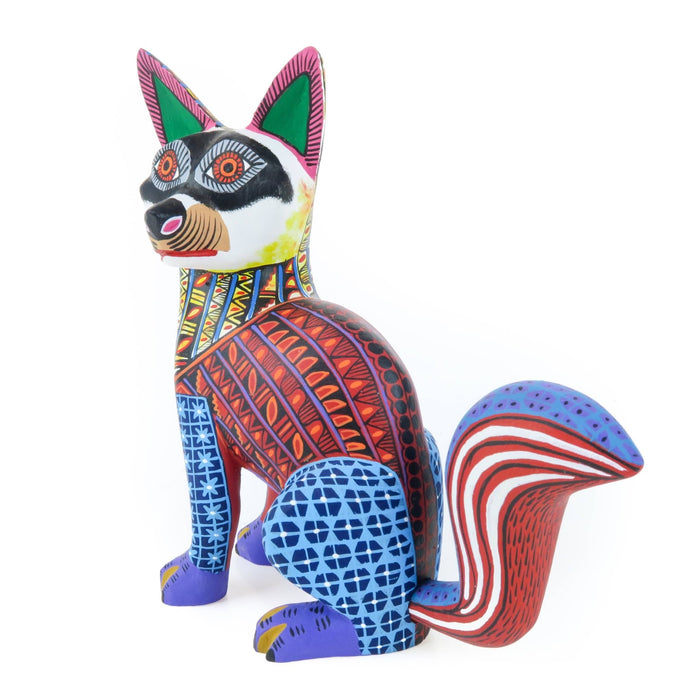 Raccoon - Oaxacan Alebrije Wood Carving - CEMCUI