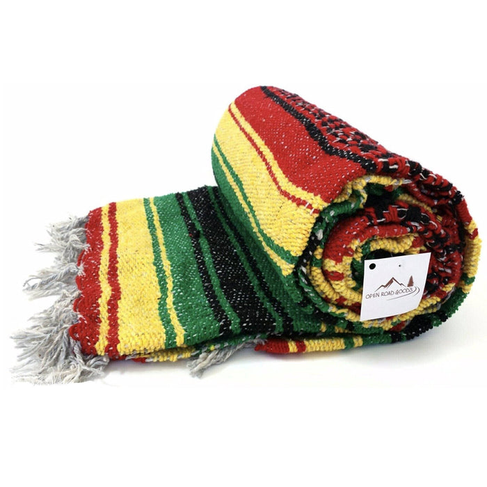 Rasta Mexican Falsa Yoga Blanket - CEMCUI