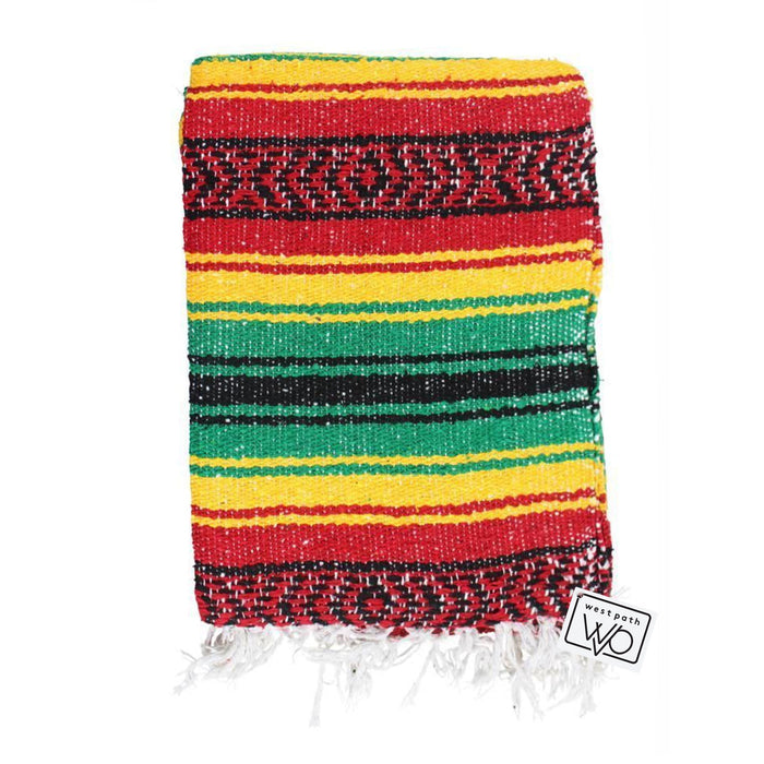 Rasta Mexican Falsa Yoga Blanket - CEMCUI