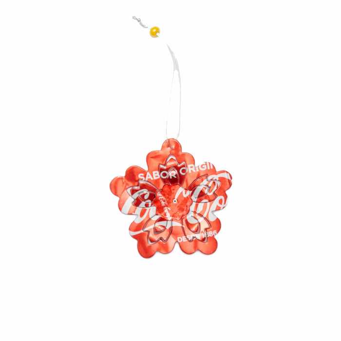 Recycled 3D Flower Ornament - Set of 2 - CEMCUI