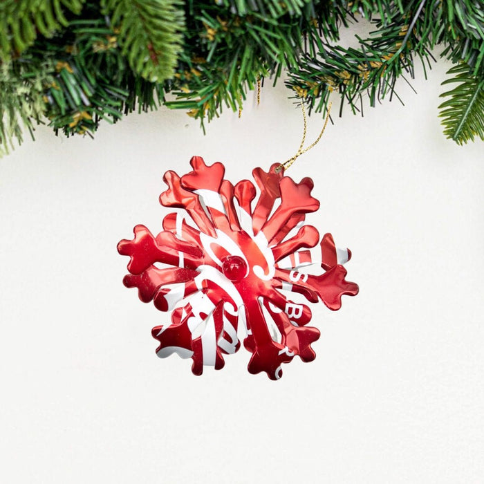 Recycled 3D Snowflake Ornament - CEMCUI