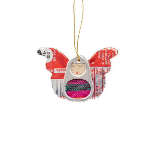 Recycled Can & Tab Angel Ornament - CEMCUI