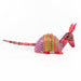 Red Armadillo - Oaxacan Alebrije Wood Carving - CEMCUI